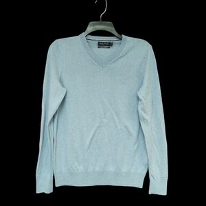 EUC Nautica Men's Light Blue V-Neck Sweater Size S